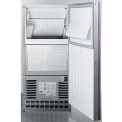 Summit Appliance 62 lbs Clear Outdoor & Indoor Icemaker - 15 in.