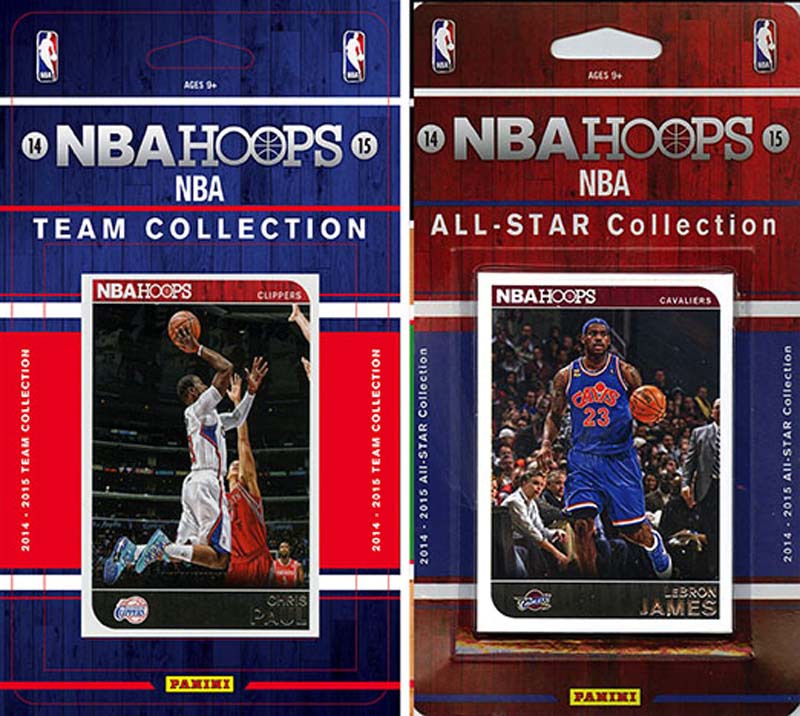 CandICollectables NBA Los Angeles Clippers Licensed 2014-15 Hoops Team Set Plus 2014-15 Hoops All-Star Set