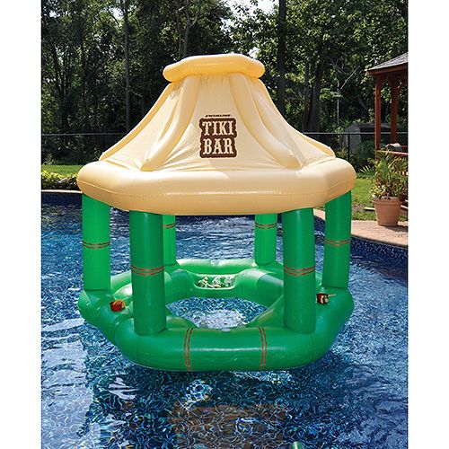 Swimline Corporation Swimline  Inflatable Floating Tiki Bar