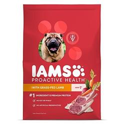 Iams 15 lbs ProActive Health Dry Dog Food for All Dogs&#44; Lamb & Rice
