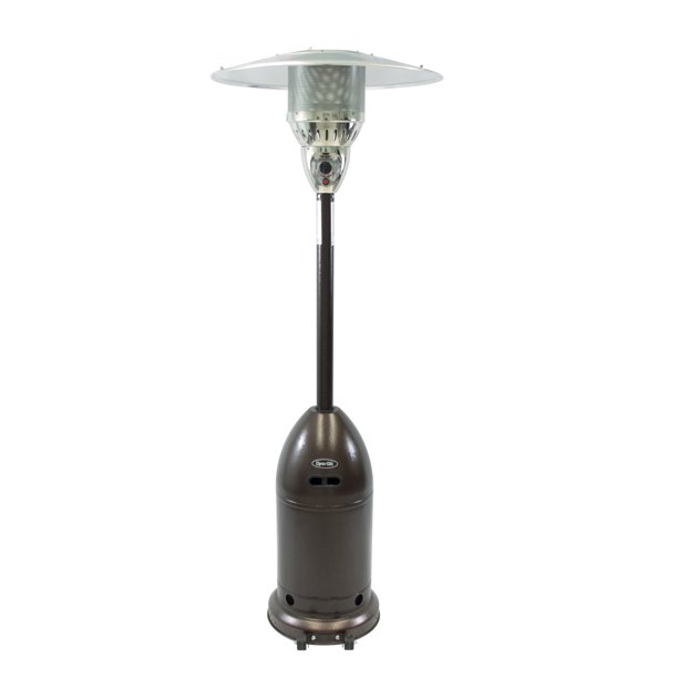 GHP Group Bullet Base Patio Heater, Bronze