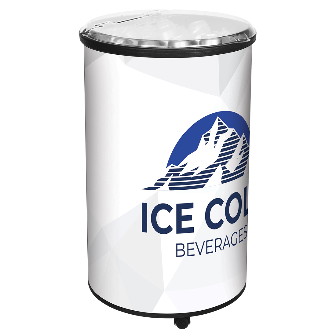lowa Rotocast Plastics Ice Hawk with lid Beverage Cooler - Black