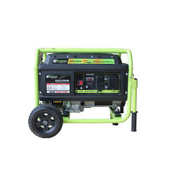 Green-Power 5250-4750W Dual Fuel Gasoline & Propane Powered Portable Generator with 223cc Professional Engine