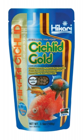 Hikari Sales Usa Inc - Cichlid Gold Sinking 3.5 Ounce-med - 04720