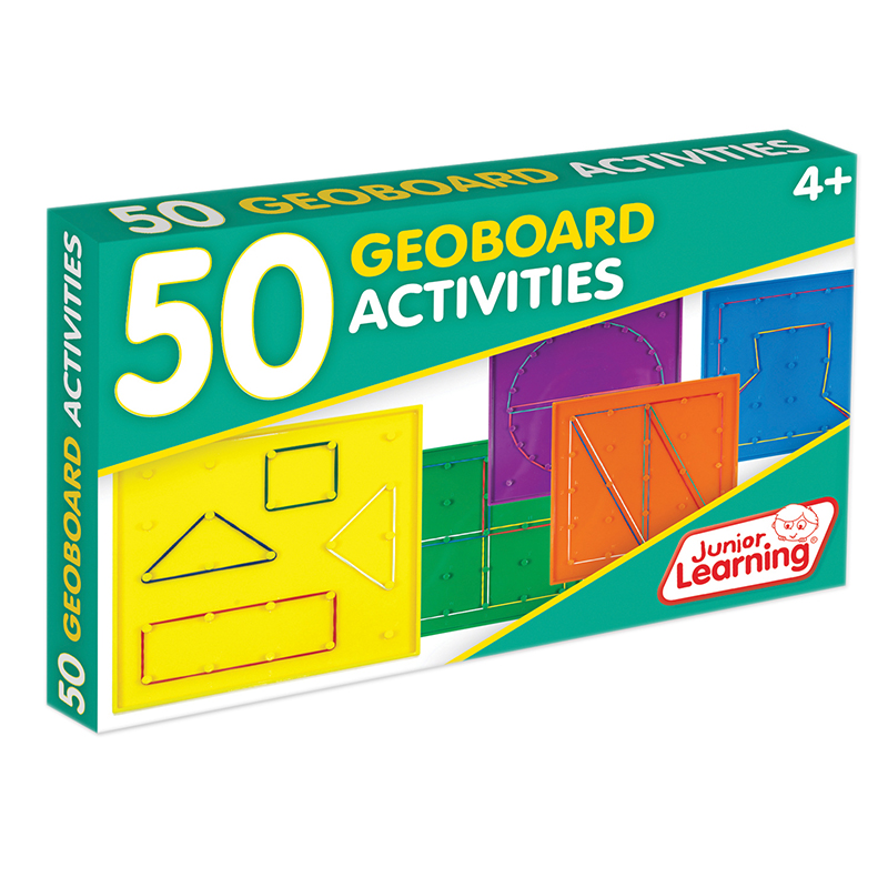 Junior Learning 50 Geoboards Activities Educational Game
