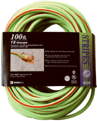 Coleman Cable 02549-88-54 100 ft. Outdoor Extension Cord