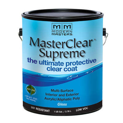 Modern Masters MCS904GAL 1 Gal. Gloss Masterclear Supreme Protective Clear Coat
