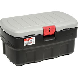 United Solutions 1191 ActionPacker Lockable Storage Box&#44; Black - 35 gal