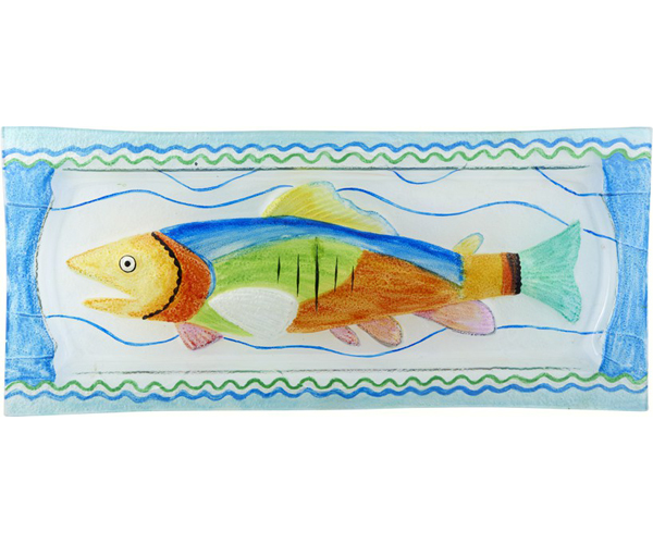 LS ARTS INC LS Arts GP-001 Fish Platter - 15 x 6.25 in.