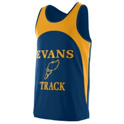 Augusta Medical Systems LLC Augusta 340A Adults Velocity Track Jersey - Navy & Gold- 3X