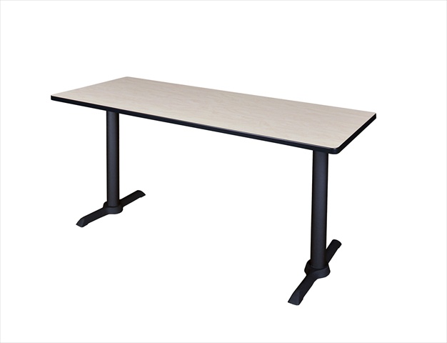 Regency MTRCT6024PL 60 X 24 In. Cain T-Base Training Table - Maple