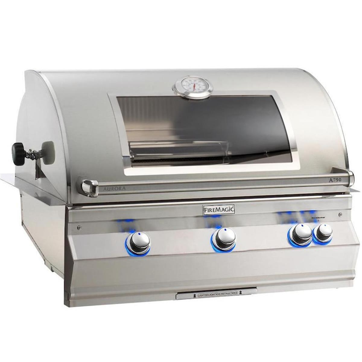 Fire Magic A790i-8LAN-W A790I Built-In Grills with Analog Thermometer
