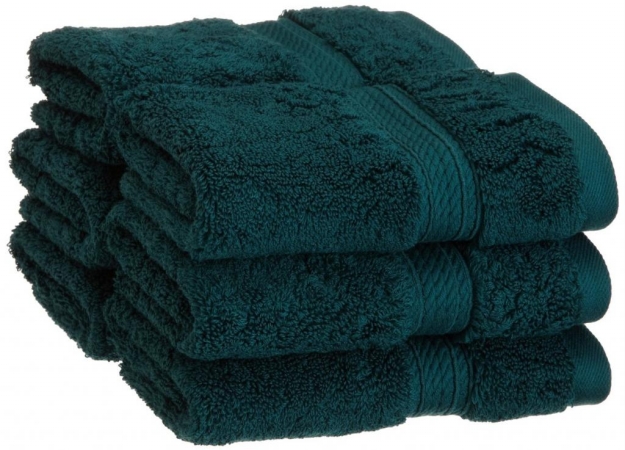 Superior 900GSM Egyptian Cotton 6-Piece Face Towel Set  Teal