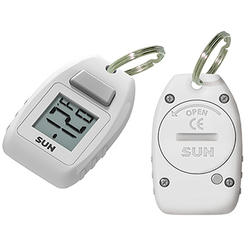 Sun Company Digital Zipogage - Compact Zipperpull Digital Thermometer | for Skiing, Snowboarding, Cold-Weather Camping,
