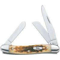 Case Knives Pocket Knives Knife Pockt 3Bld Stockmn 3-1/2 42