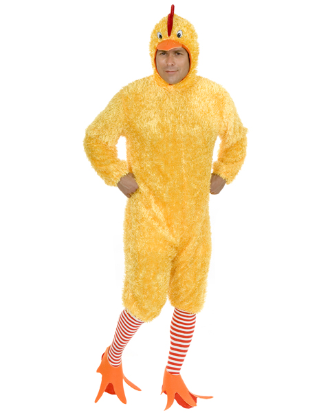 CHARADES PROMO CH02032-XL Adult Funky Chicken Costume Size X-Large