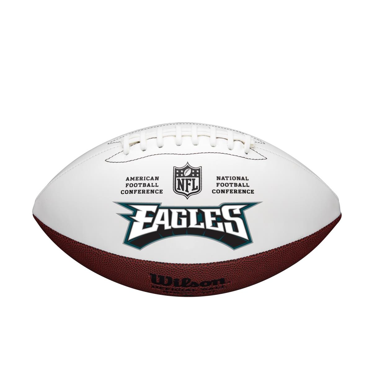 Wilson 8776895669 NFL Philadelphia Eagles Autographable Football - Full Size