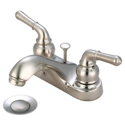 Accent L-7240-BN Two Handle Lavatory Faucet - Brushed Nickel