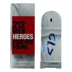 Carolina Herrera 212 Heroes Forever Young by Carolina Herrera for Men - 3 oz EDT Spray