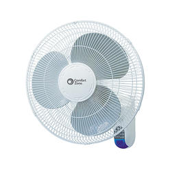 Comfort Zone CZ16WR 16 in. Wall Mount Fan with Remote&#44; White