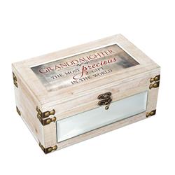 Dicksons MD102WH Decorative Music Keepsake Box - Graddaughter the Most Precious Gift in the World
