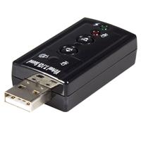 Startech.Com ICUSBAUDIO7 Virtual7.1 USB Stereo Audio External Sound Card