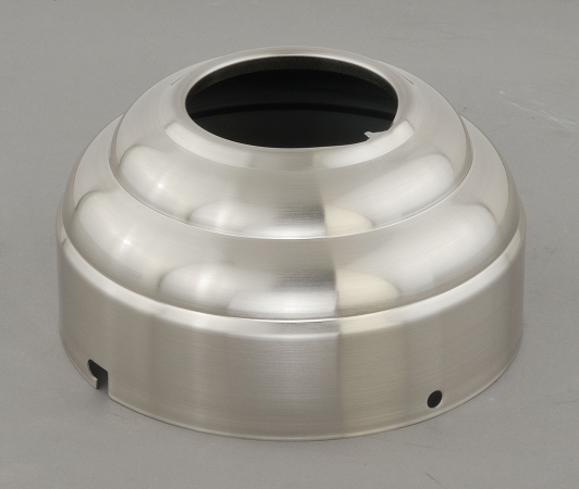 Vaxcel International X-CK12NN Sloped Ceiling Fan Adapter Kit 0.75 in. – Satin Nickel