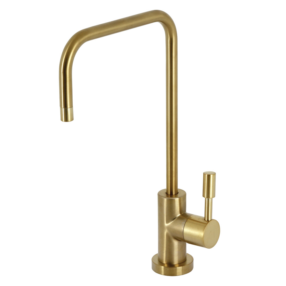 Kingston Brass KS6197DL 11.06 in. Concord Single-Handle Water Filtration Faucet&#44; Brushed Brass