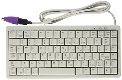 CHERRY G84-4100LCAUS-0 11 in. Pos Ultra Slim Keyboard - Light Gray