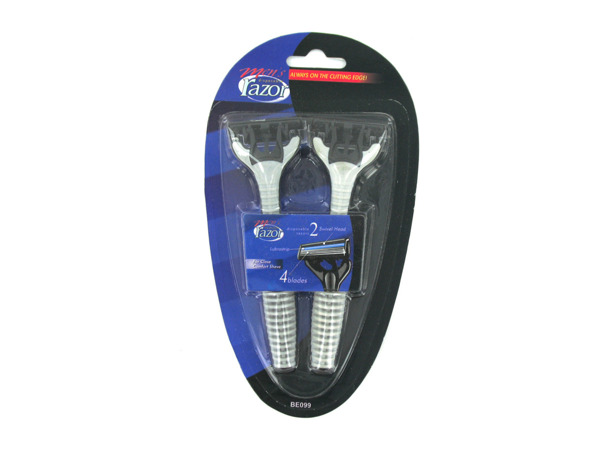 bulk buys Men&-039;s quadruple blade disposable razors - Pack of 24