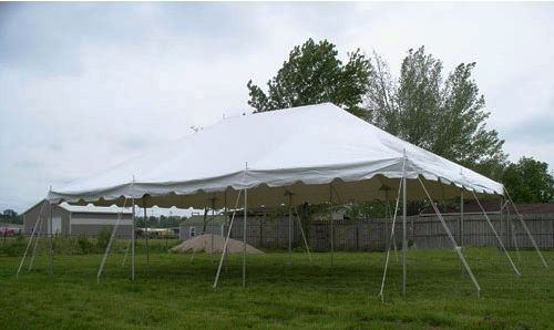 Celina Tent s 20x20prestogalv 20x20 White Presto! Over the Counter Pole Galvanized Tent