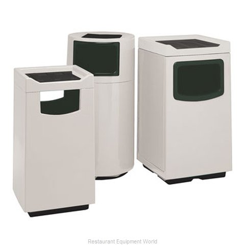 PinPoint Trash Garbage Waste Container Stationary - 47 Gallon