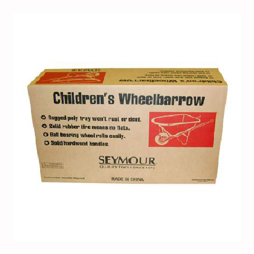 Seymour Midwest WB-JRB Kid in.s Red Wheelbarrow Kit for Children