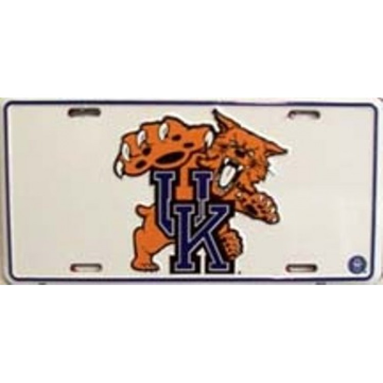 212 Main 2082 Kentucky Wildcats License Plate
