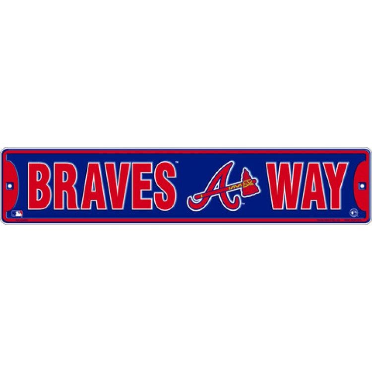 212 Main STR20112 5 x 24 in. Braves Way Atlanta Braves Street Sign