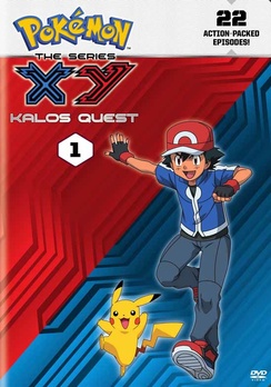 Warner Home Video VIZ D595751D Pokemon The Series-Xy Kalos Quest-Set 1 DVD-3 Disc