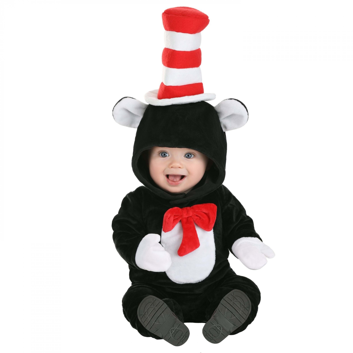 Dr. Seuss 849404-3-6months The Cat in the Hat Infant one piece - 3-6 Months