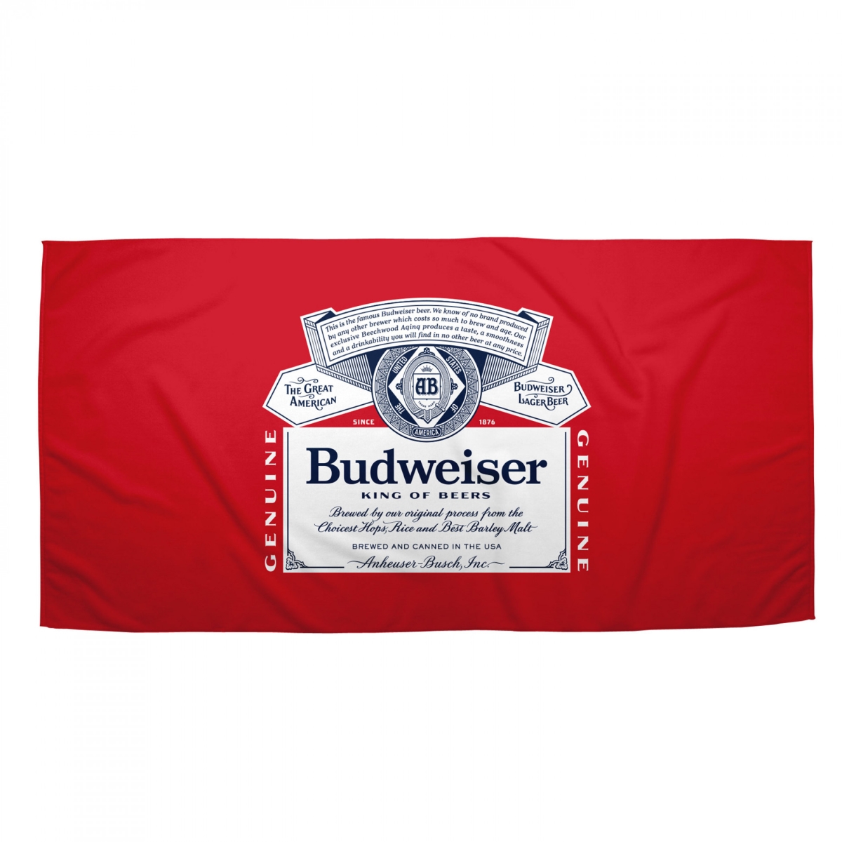 Budweiser 849064 Budweiser Beach Towel