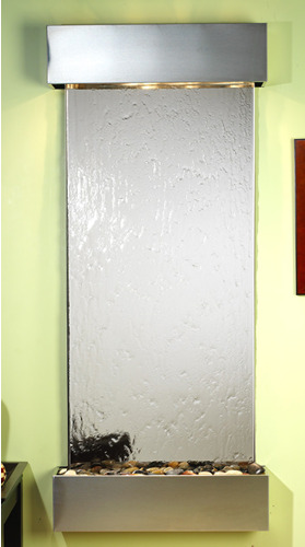 Adagio IFS2040 Inspiration Falls - Silver Mirror Wall Fountain