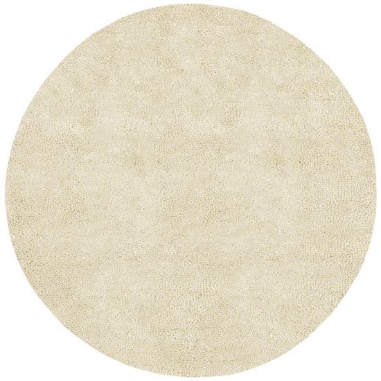 Surya AROS2-10RD Aros Rug- 100 Pct New Zealand Felted Wool- Hand Woven- Ivory- 10 ROUND