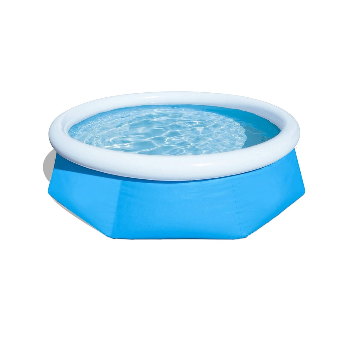 Pool Central 34808723 12 ft. Round Inflatable Easy Set Kids Swimming Pool with Filter Pump