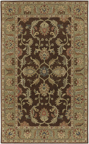 Livabliss CAE1009-99SQ Chocolate Caesar Collection Rug - 9 Ft 9 Inches Square