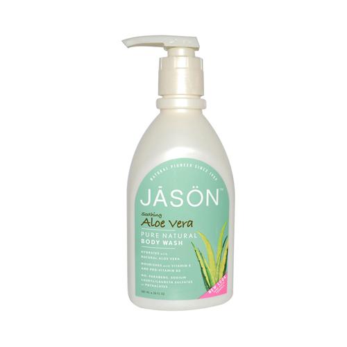 Jason Natural Products HG0211573 30 fl oz Body Wash Pure Natural Soothing Aloe Vera