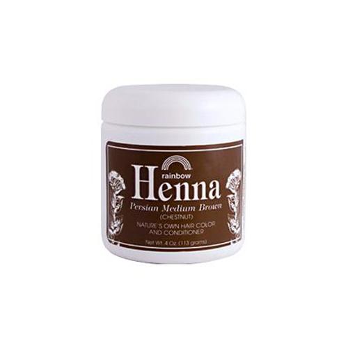 Rainbow Research HG0664029 4 oz Henna Hair Color & Conditioner - Persian Medium Brown Chestnut