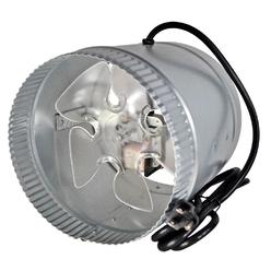 Suncourt DB208C Suncourt 210 to 500 CFM 8 In. In-Line Duct Air Booster Fan DB208C