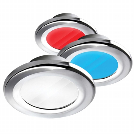 NewAlthlete Apeiron A3120 Screw Mount Light - Red&#44; Cool White & Blue - Brushed Nickel