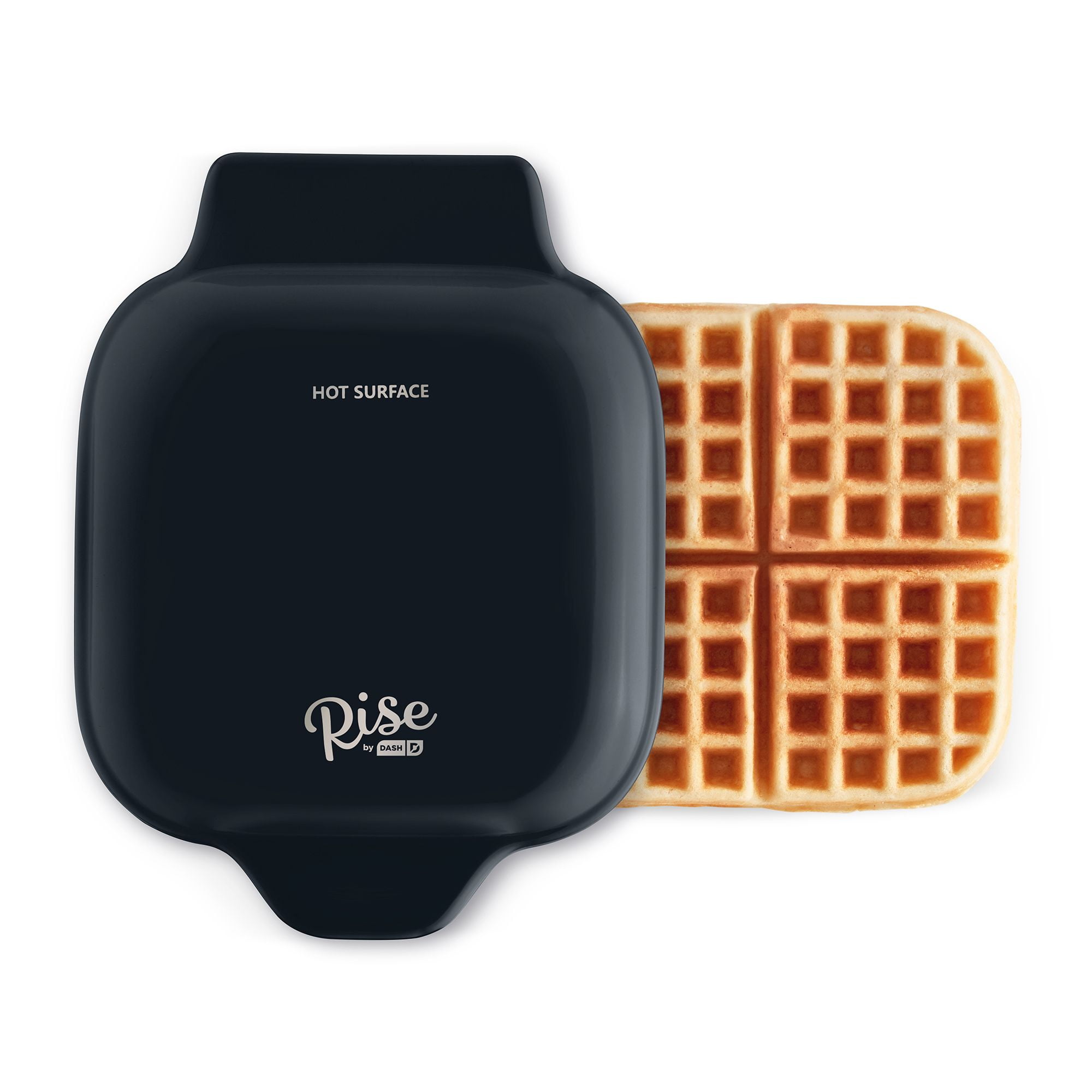 Rise By Dash 6056018 1.7 oz 1 Waffle Plastic Waffle Maker&#44; Black