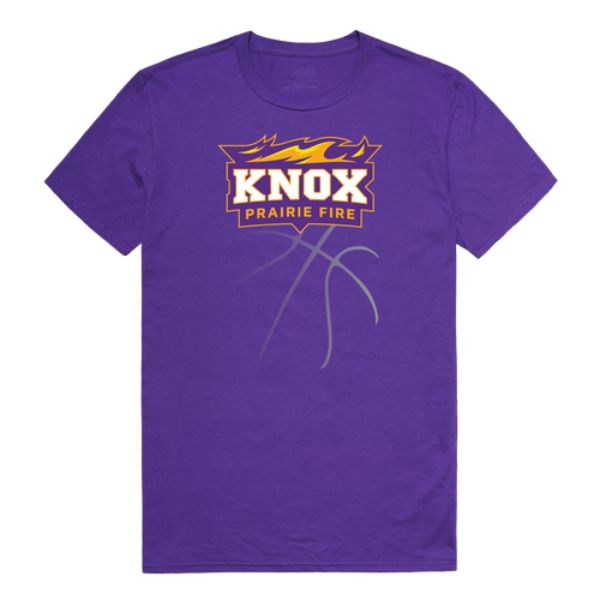 W Republic 510-527-PUR-01 Knox College Prairie Fire College Basketball T-Shirt&#44; Purple - Small