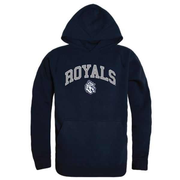 W Republic 540-573-NVY-01 Queens University of Charlotte Royals Campus Hoodie&#44; Navy - Small