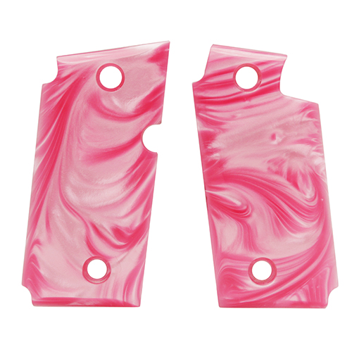 Hogue 38518 Sig P238 Polymer Grip Panel&#44; Pink Pearl
